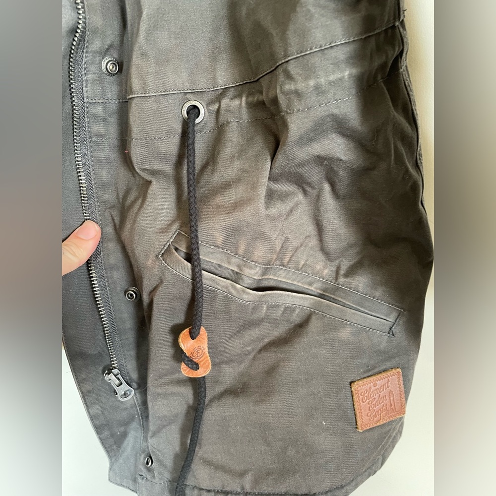 Grey Sherpa Lined Element Jacket - Size M - image 4